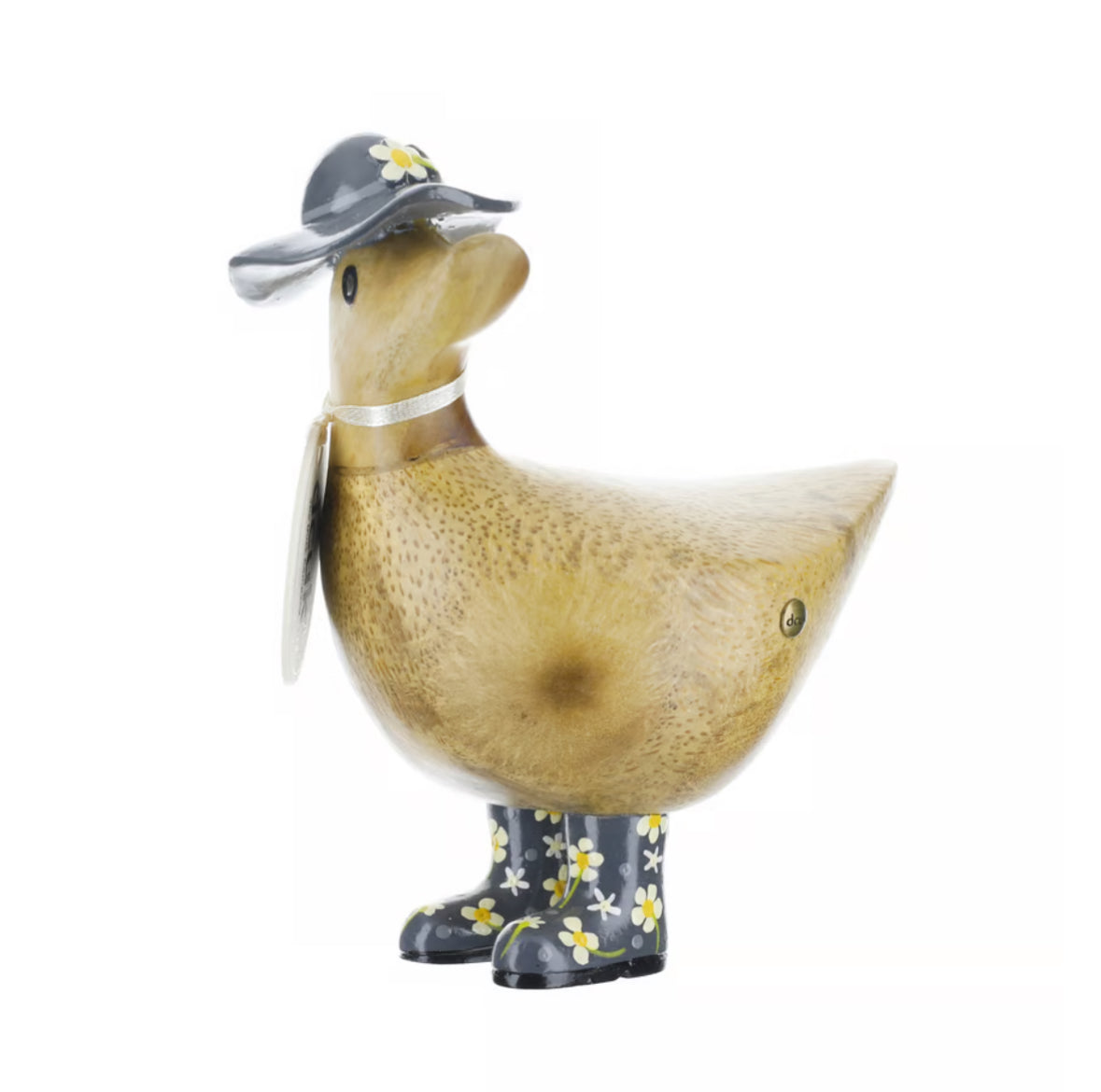 Floral Hat and Boots Ducky