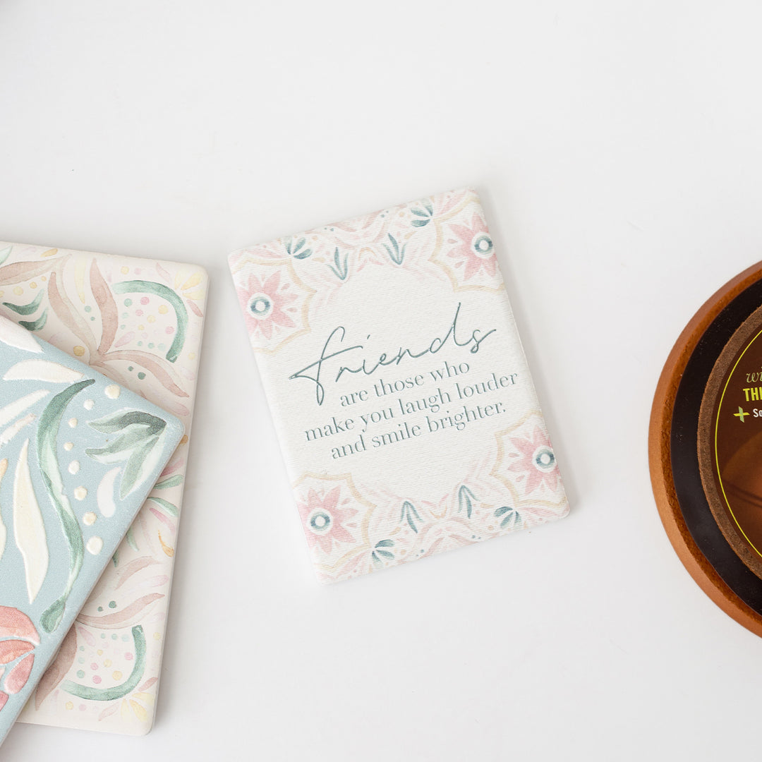 Modern Oasis Friends Ceramic Magnet