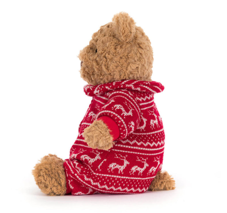 Bartholomew Bear Winter Pyjamas