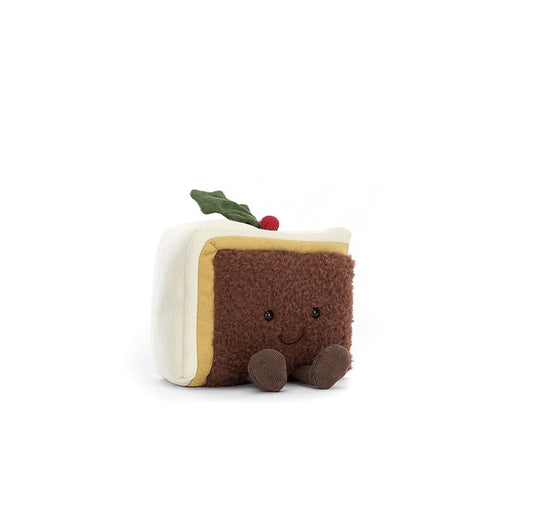 Amuseable Slice Of Christmas Cake