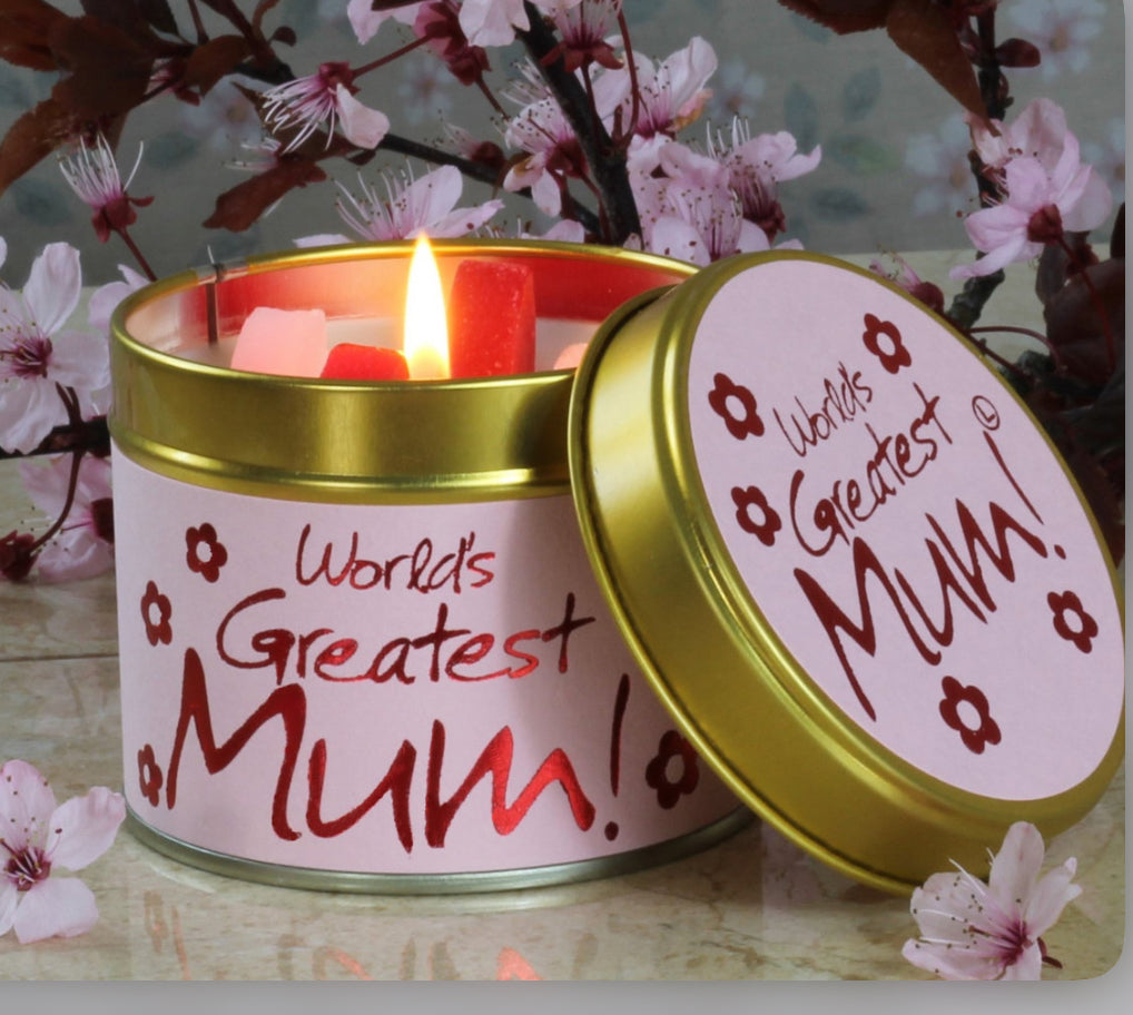 World's Greatest Mum! Scented Candle