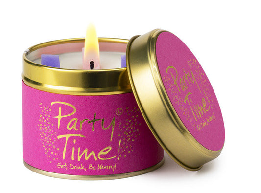 Party time Scented Tin Candle