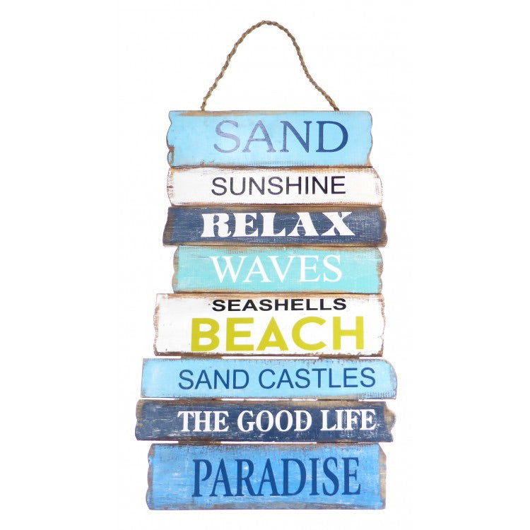 6389 - Sand, Sunshine, Relax Sign