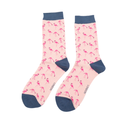 Women’s Wild Flamingo Sock Dusky Pink